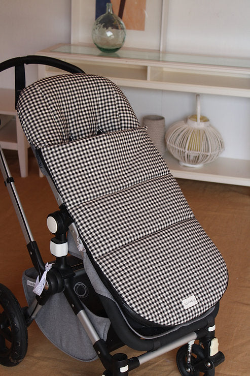 Sac de siège pour poussette classique Vichy