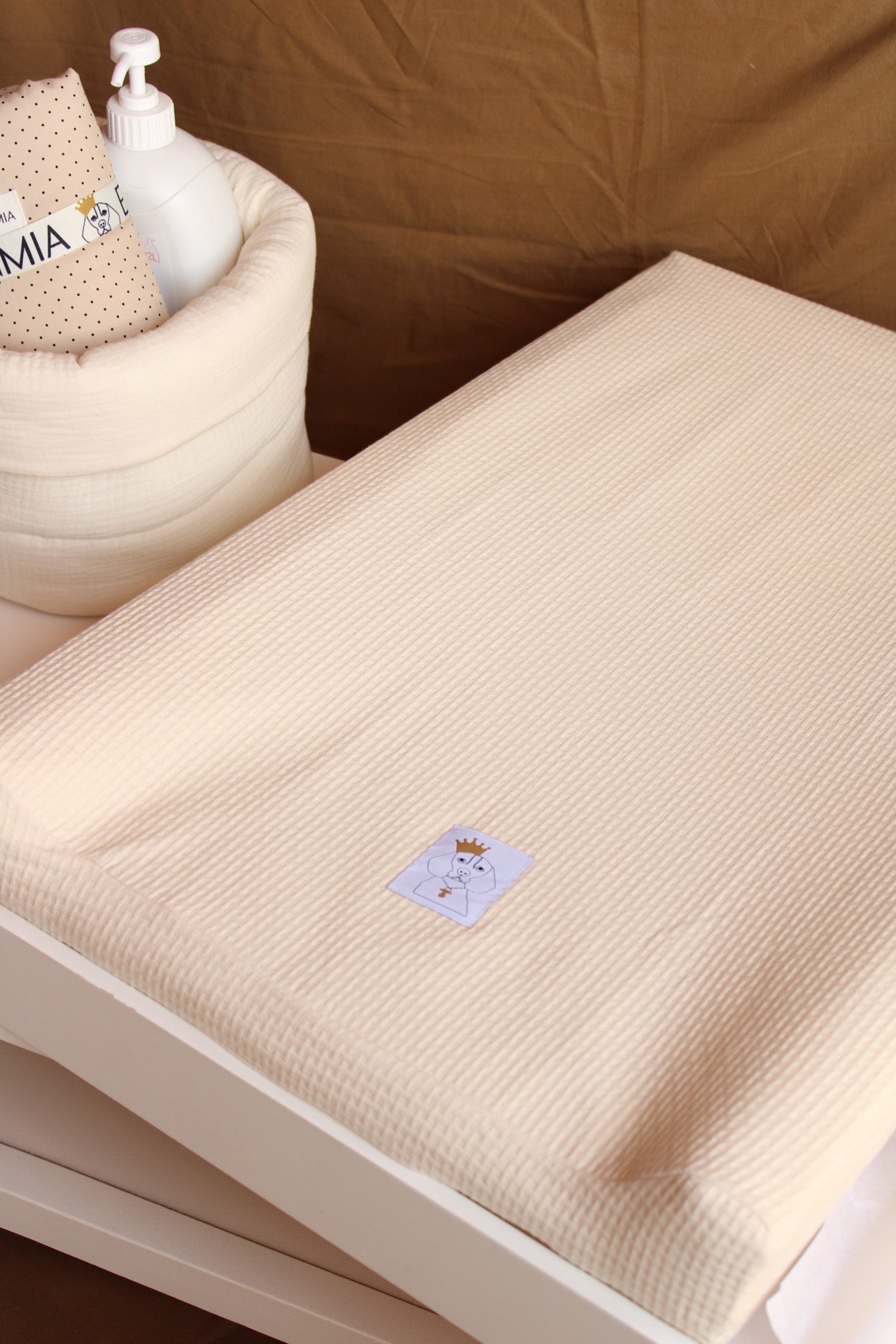 Housse de matelas à langer Arpi Crudo
