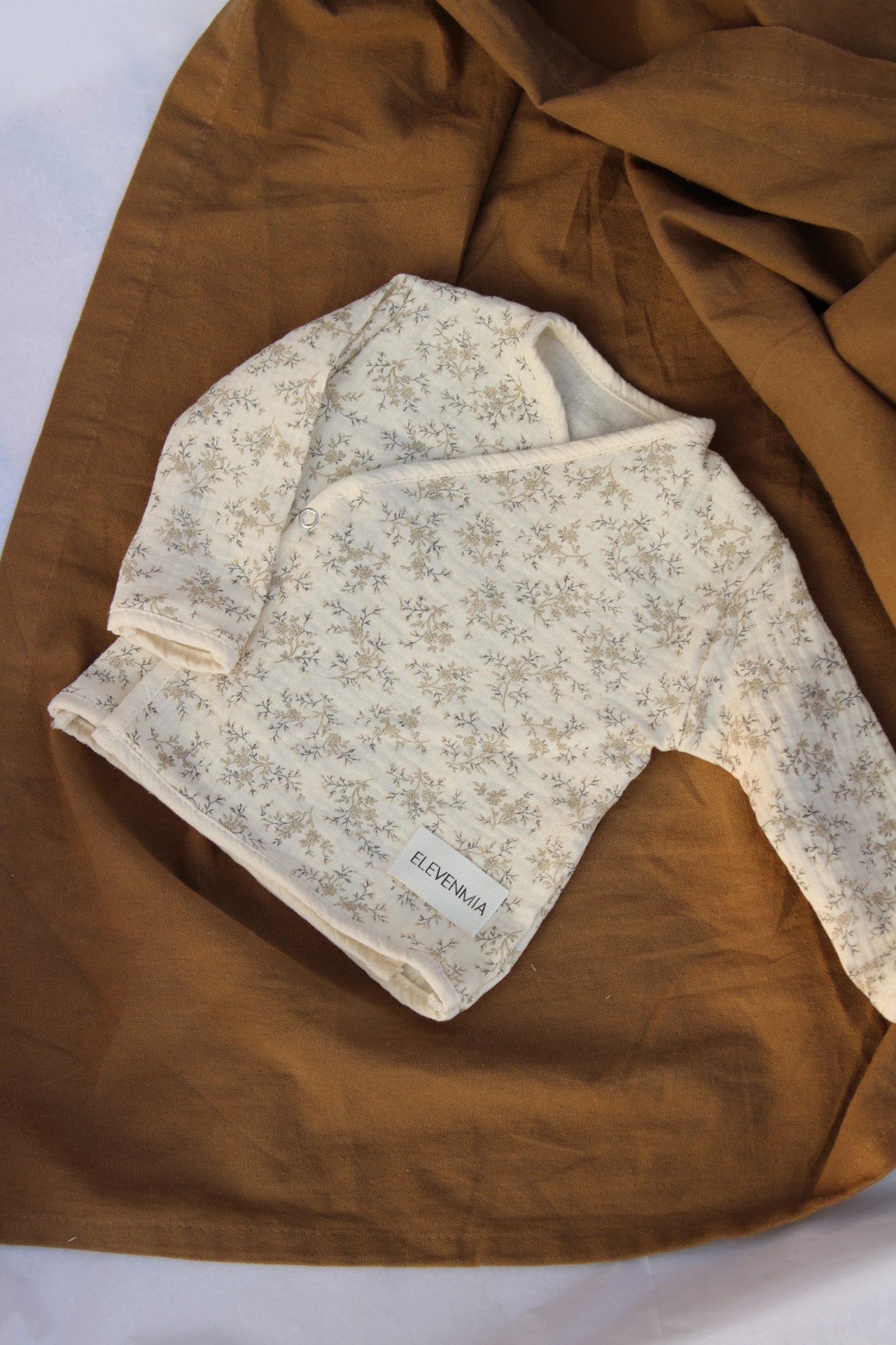 Chemisier portefeuille en mousseline Mia