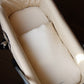 Carrycot Cover Dotty + Beige Muslin