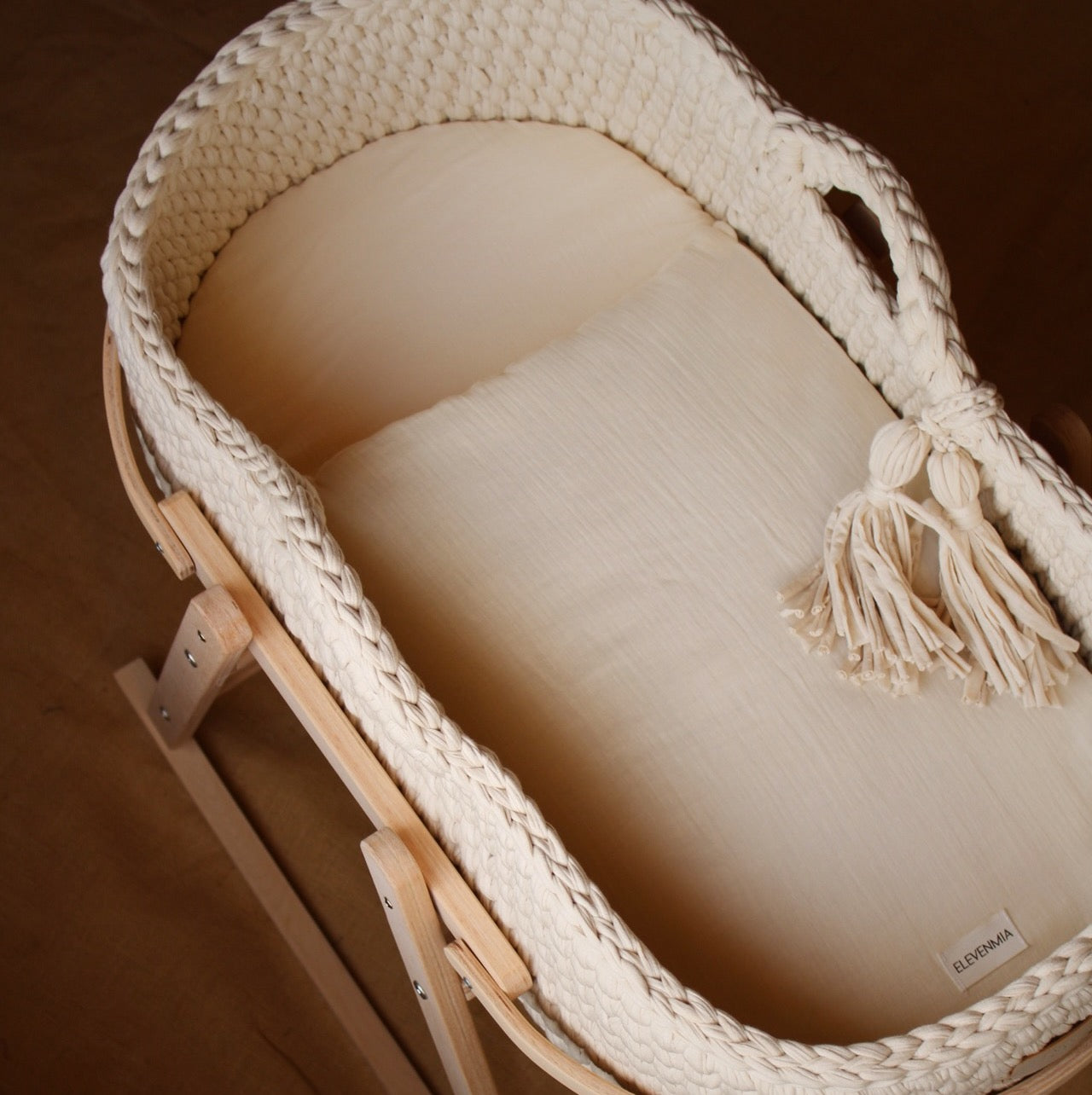 Saco Bajera Moises / Cuco Gasa Cruda