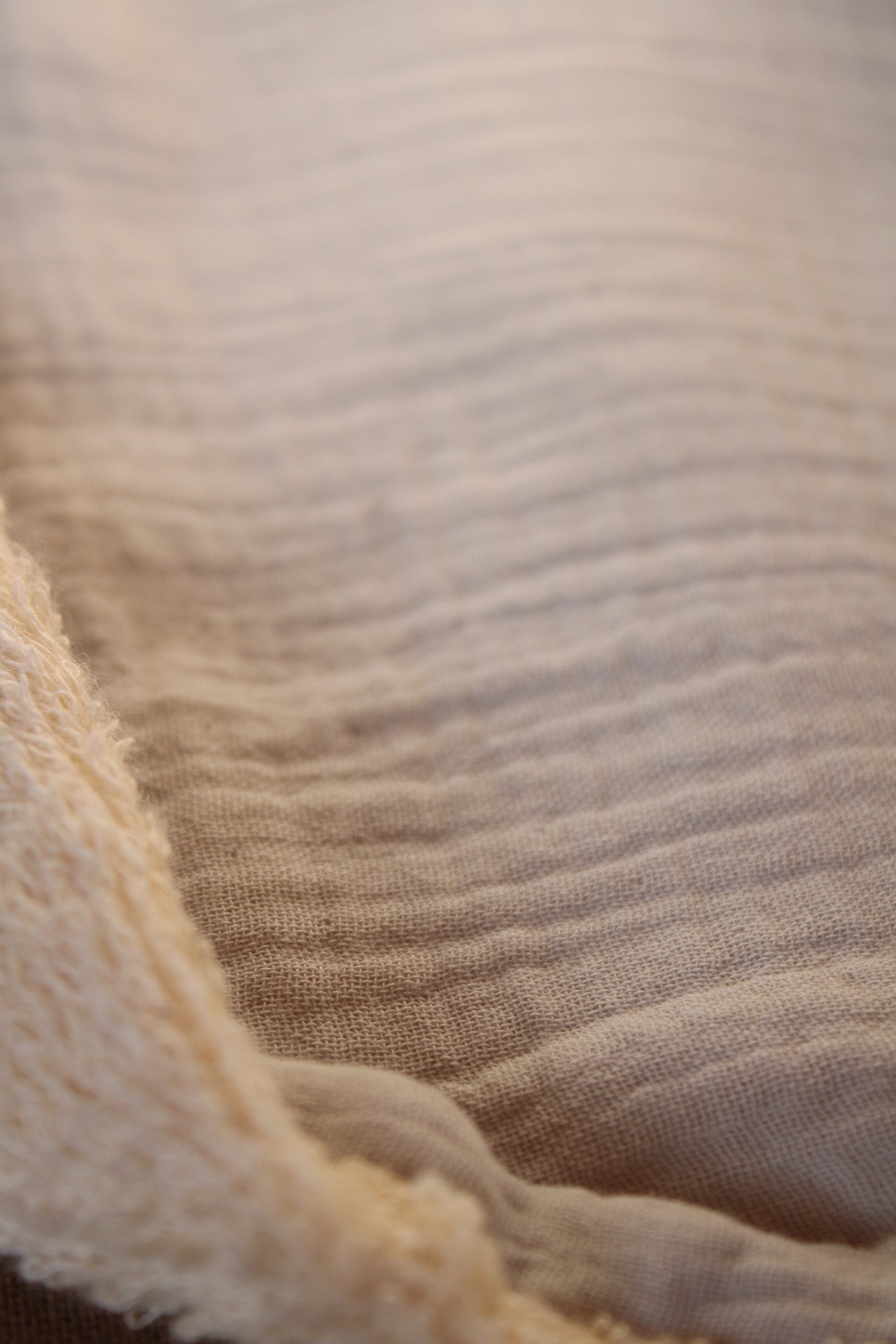 Protector Toalla Gasa Gris Humo