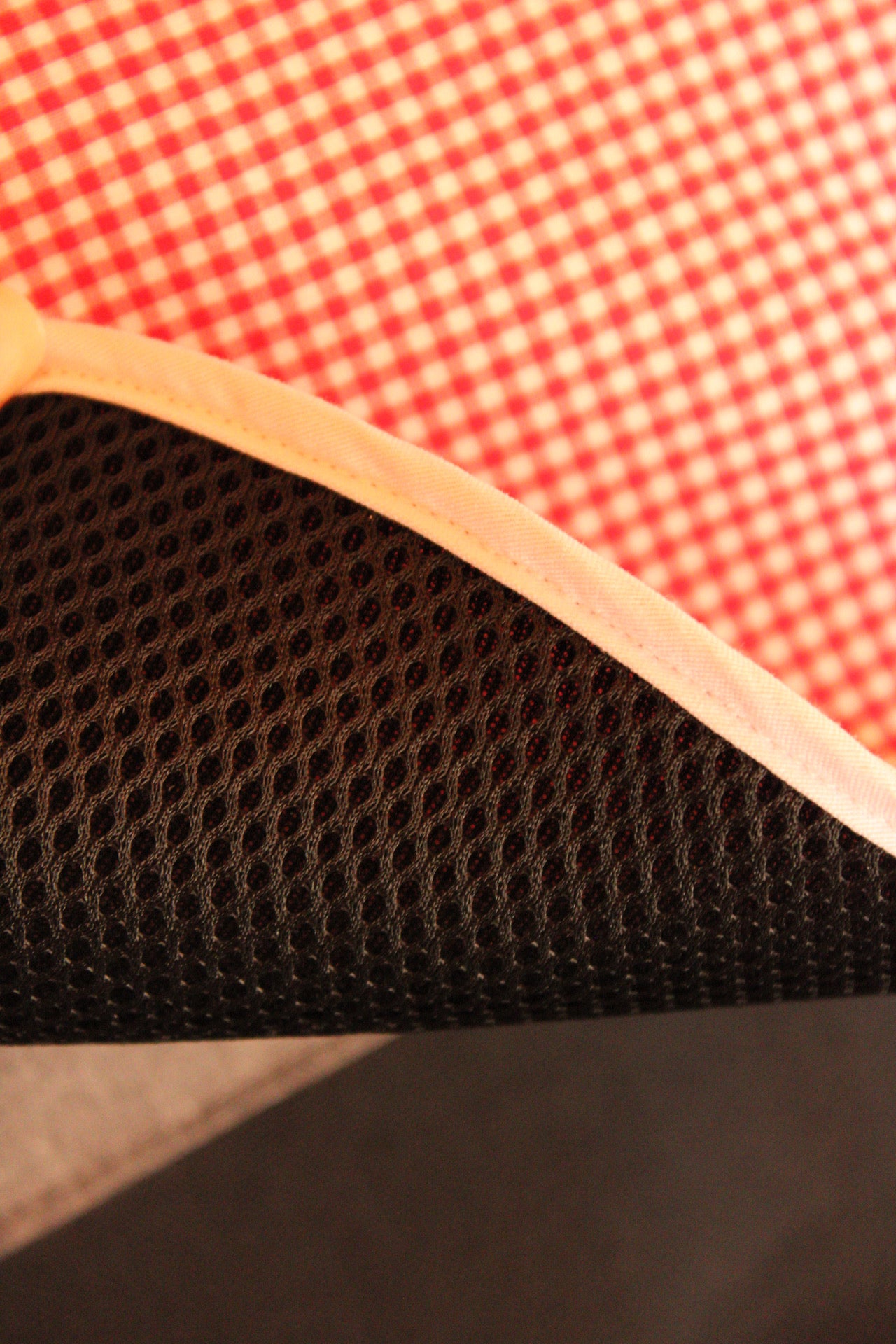 Colchoneta Vichy Rojo