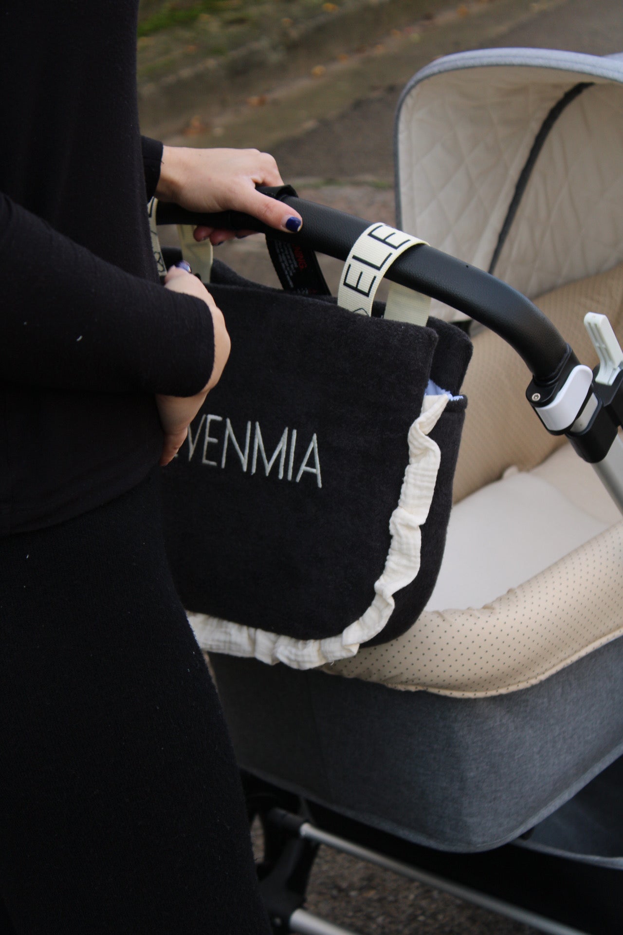 Vestidura Cochecito Dotty + Gasa Cruda