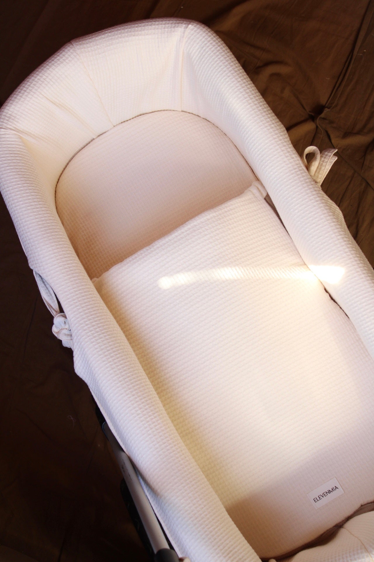 Vestidura Cochecito Arpi Crudo + Gasa Cruda reversible