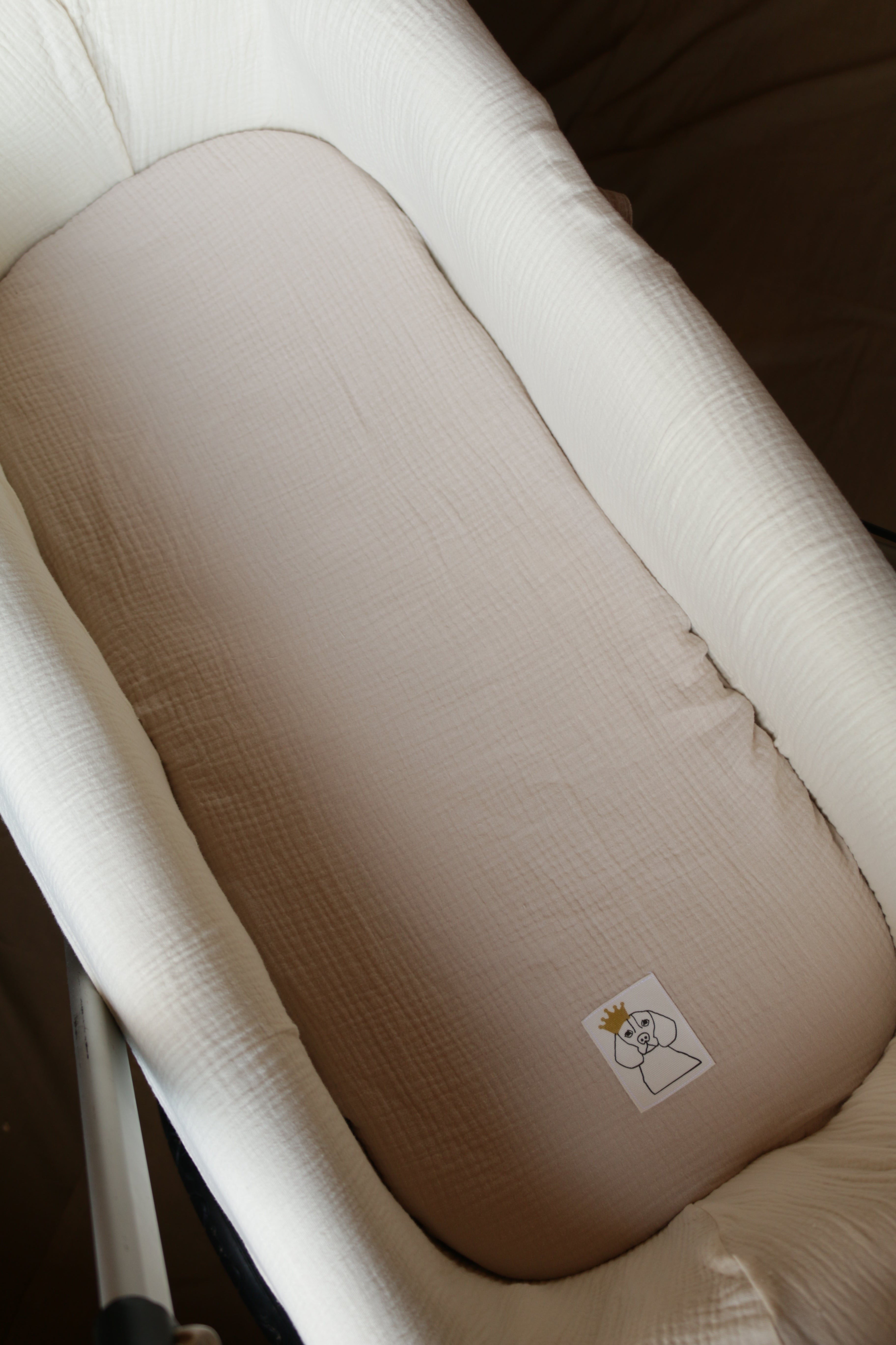 Drap-housse en gaze de sable