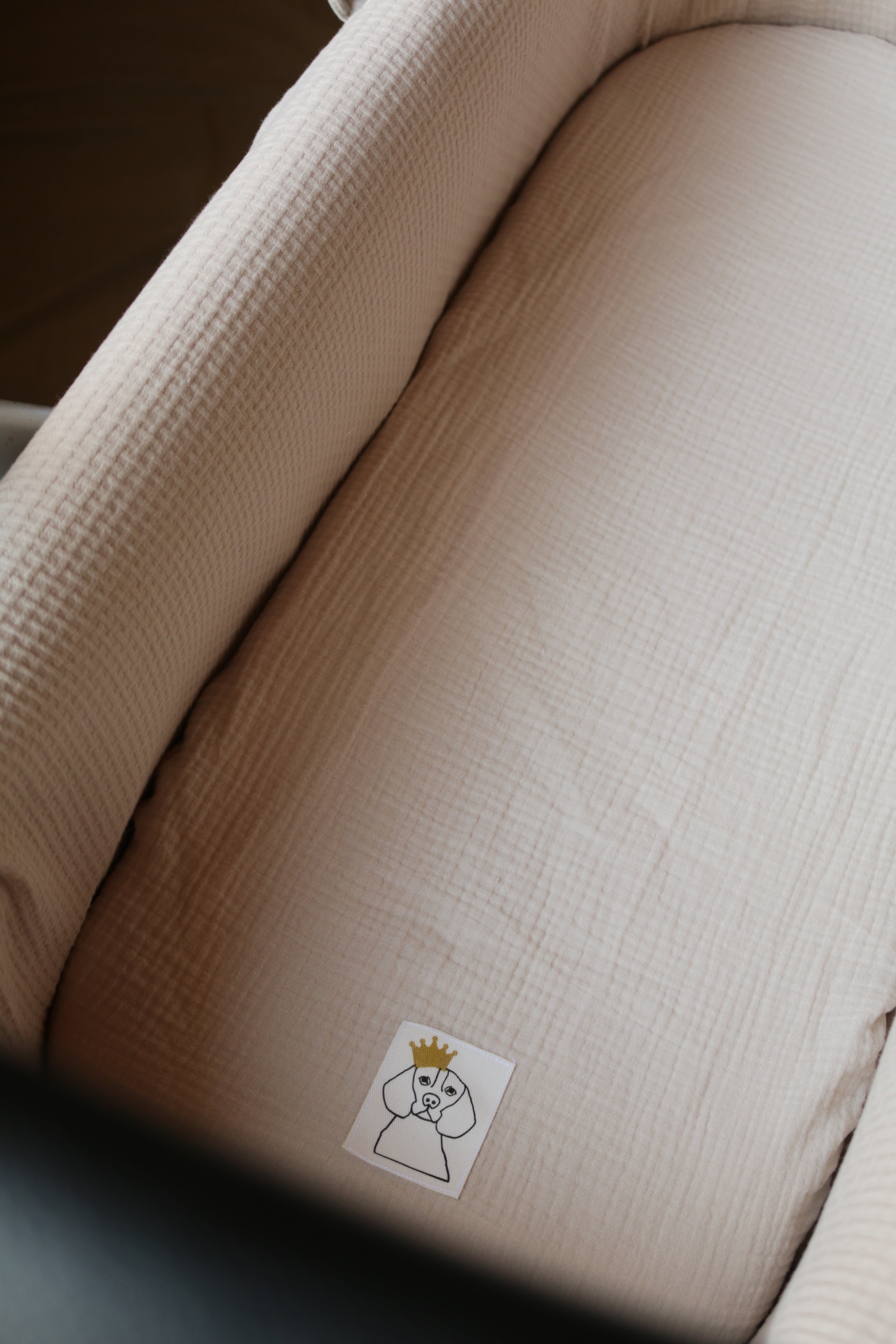 Drap-housse en gaze de sable