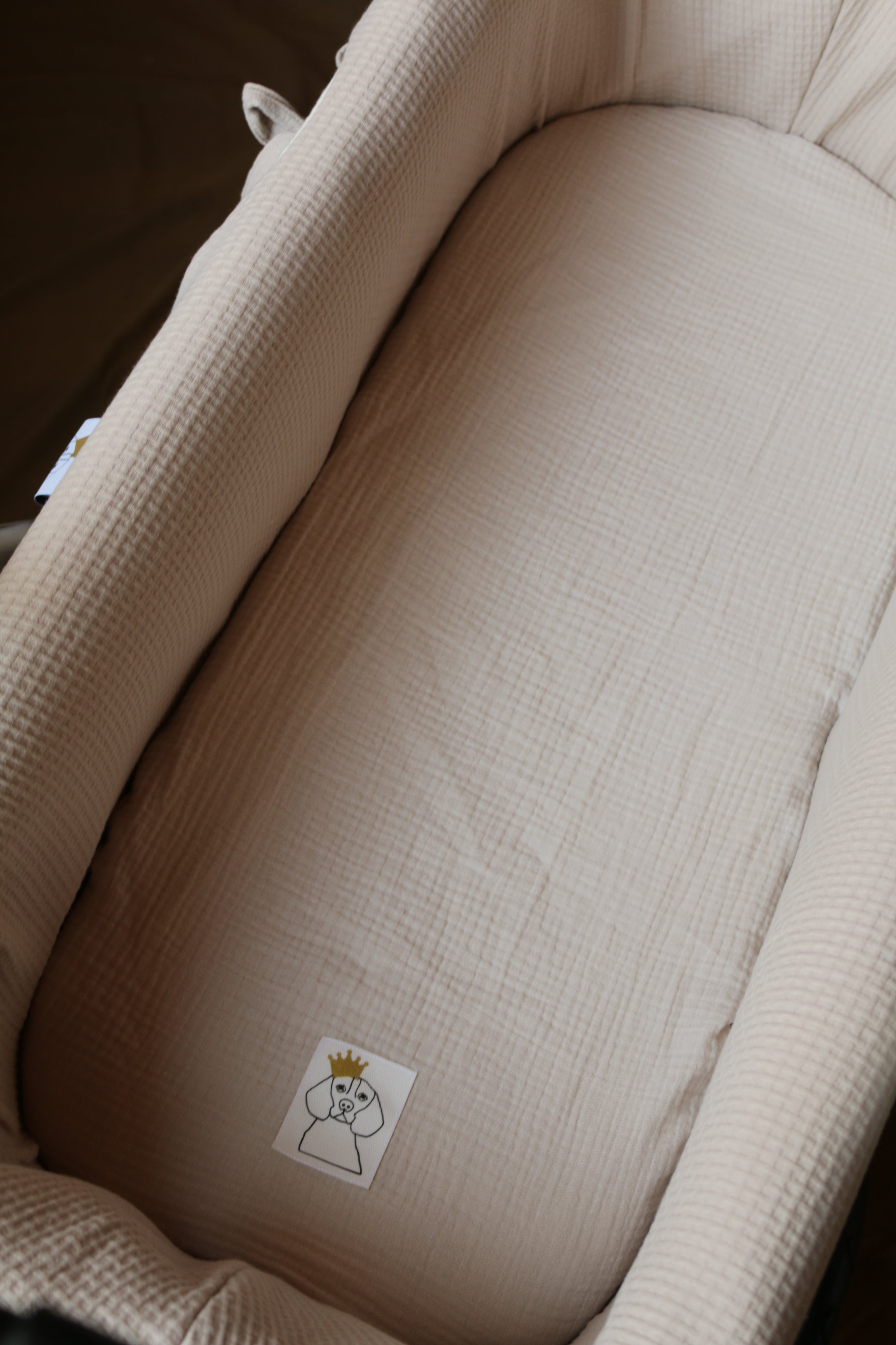 Drap-housse en gaze de sable