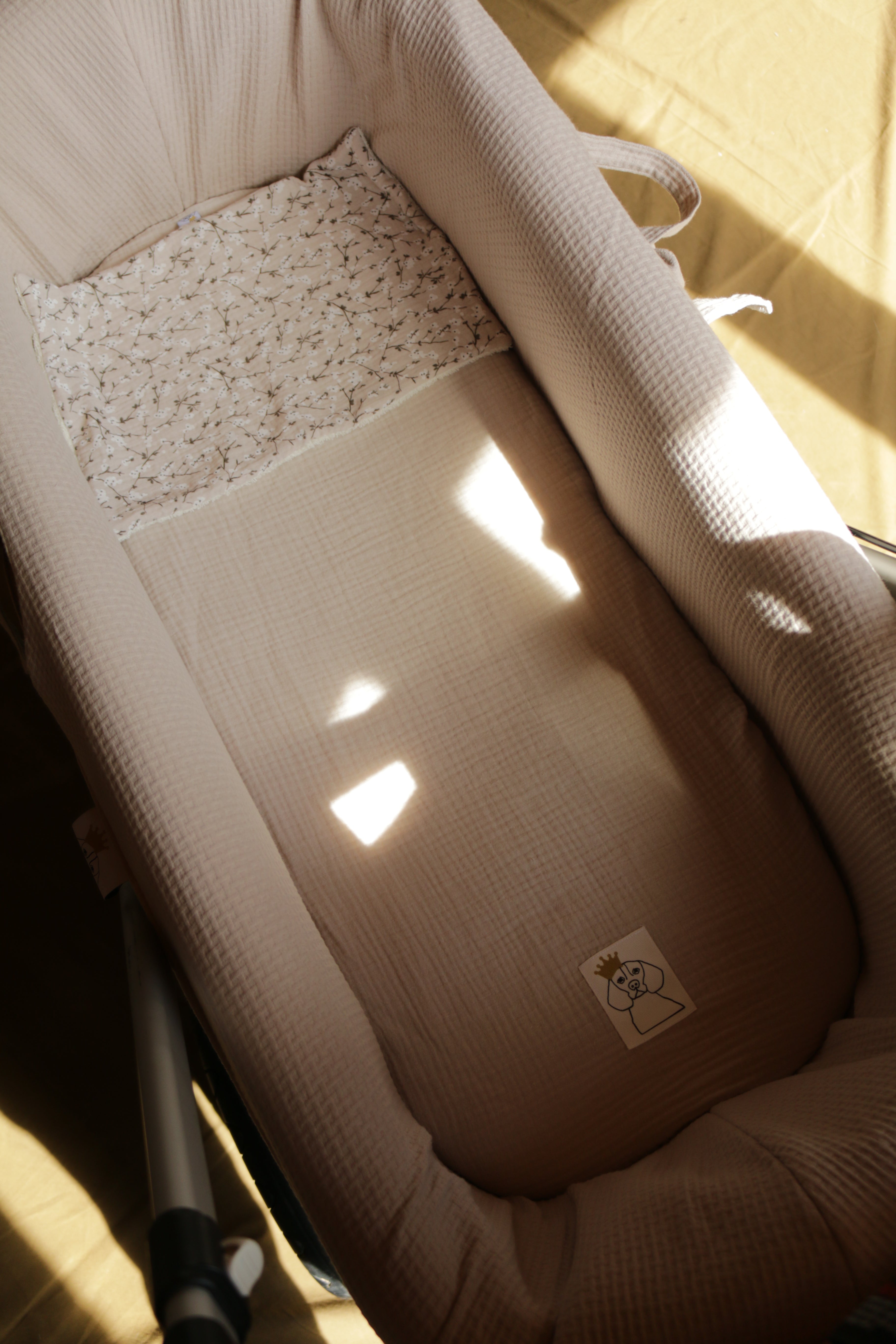 Drap-housse en gaze de sable