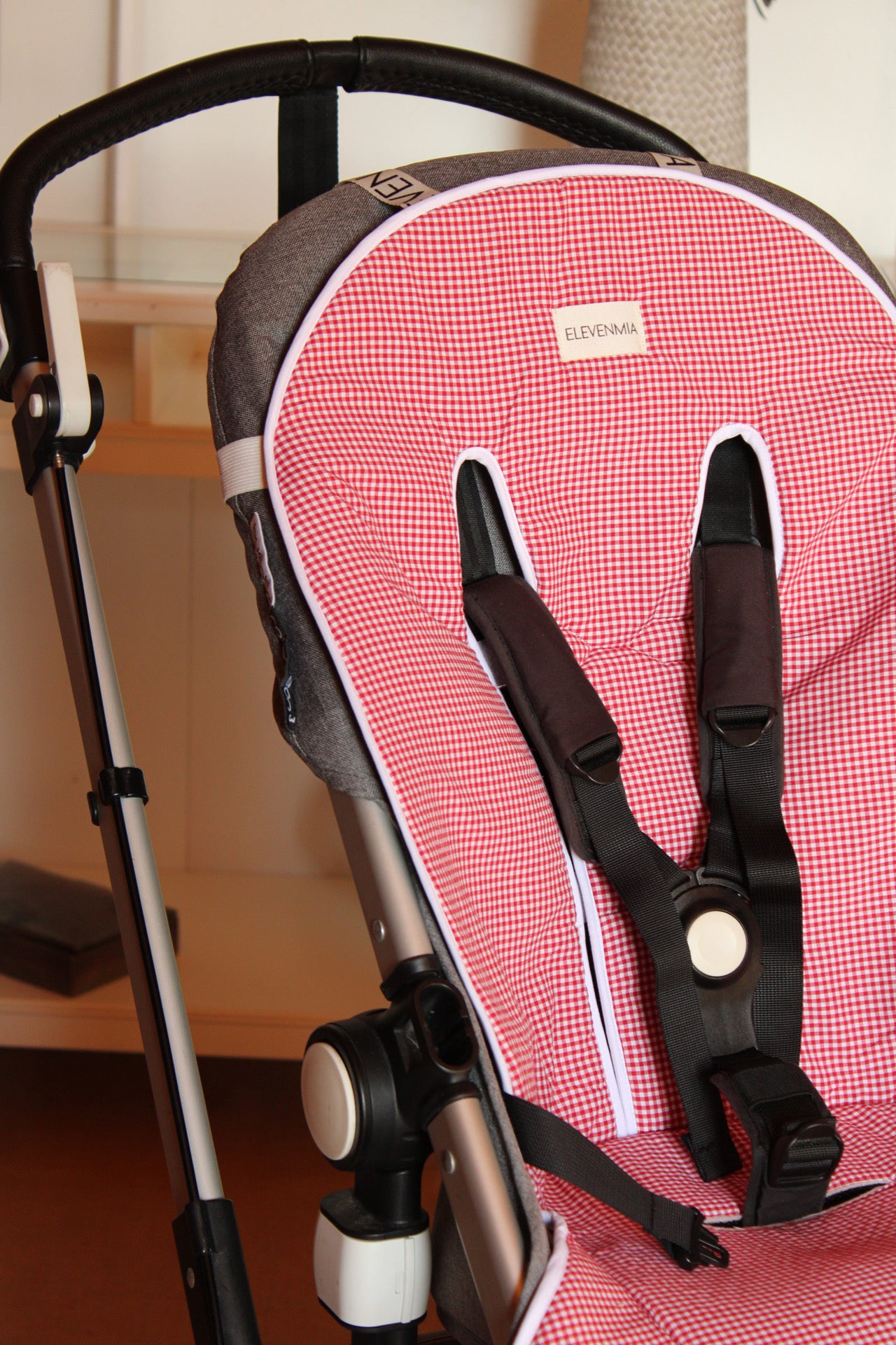 Colchoneta Vichy Rojo