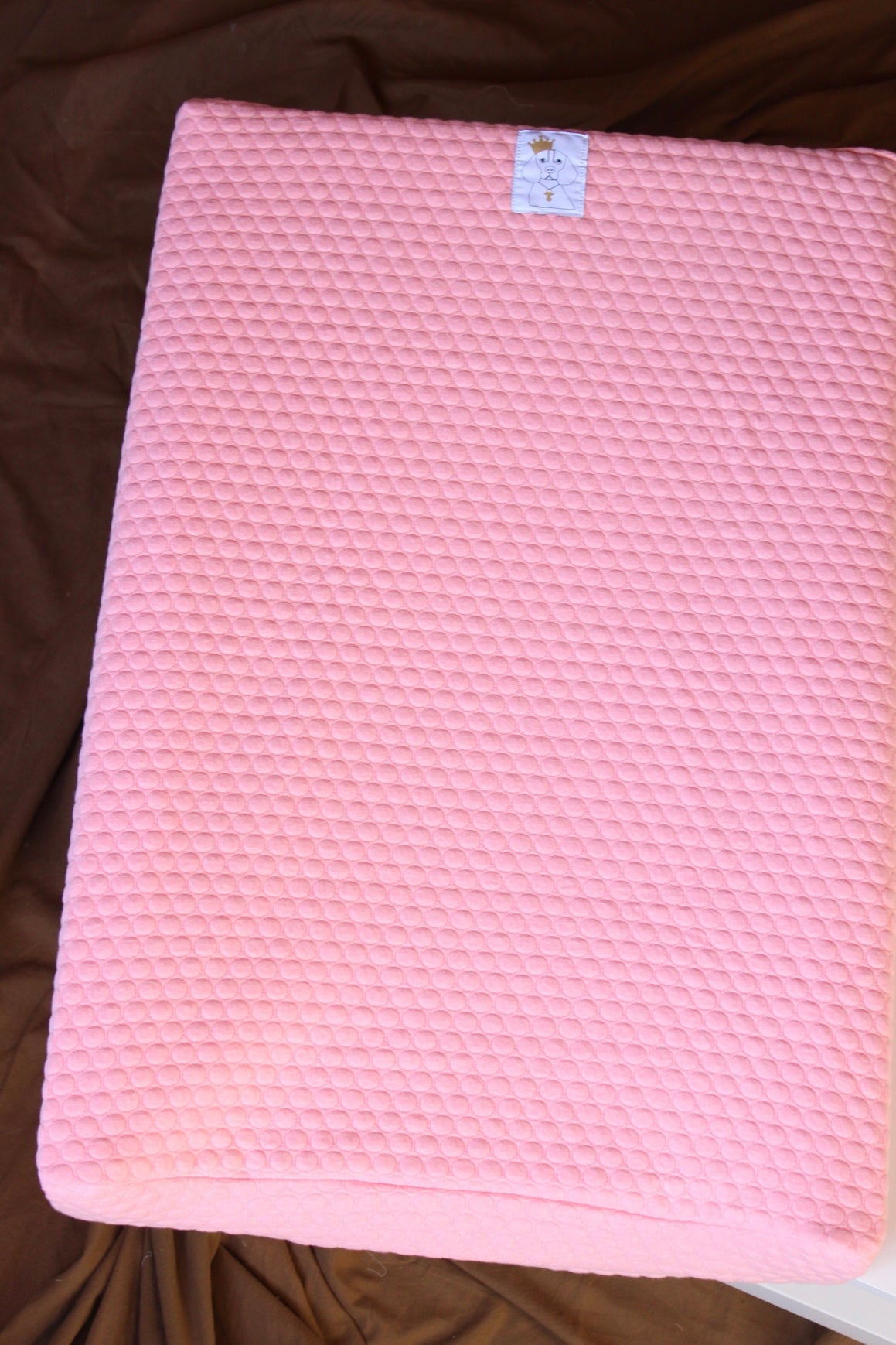 Funda Cambiador Burbuja Rosa