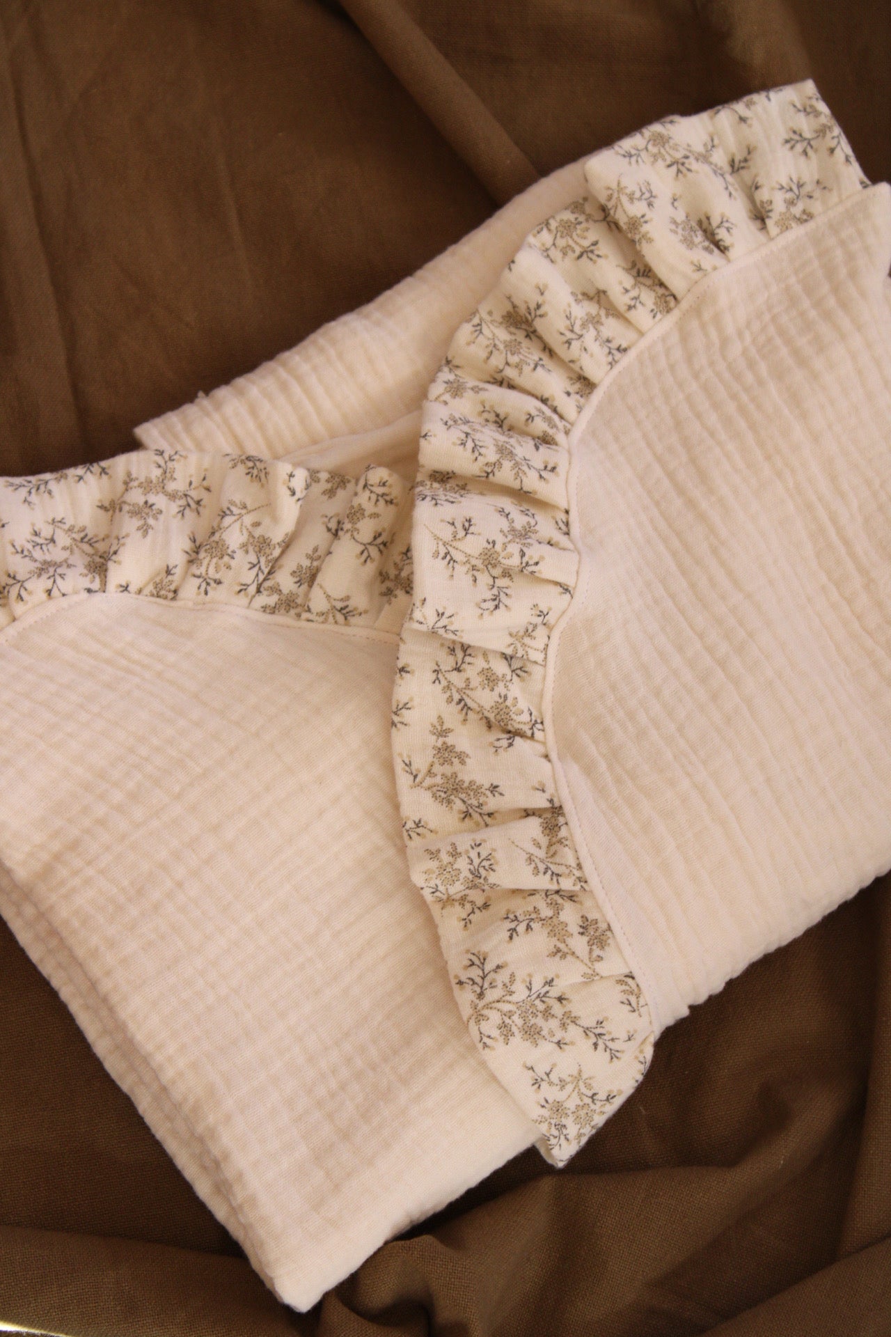 Lange en gaze brute + Mon volant en gaze