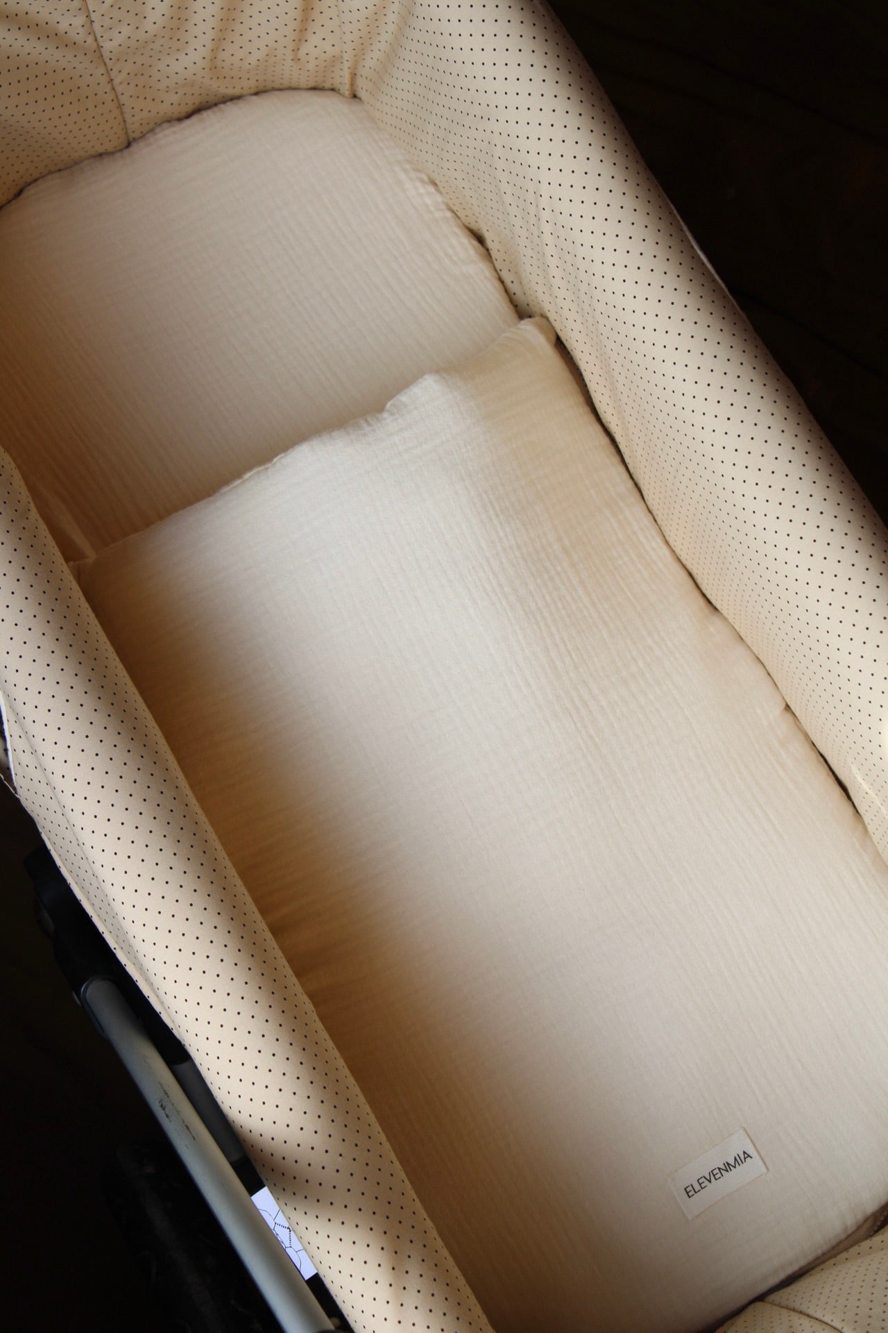 Vestidura Cochecito Dotty + Gasa Cruda