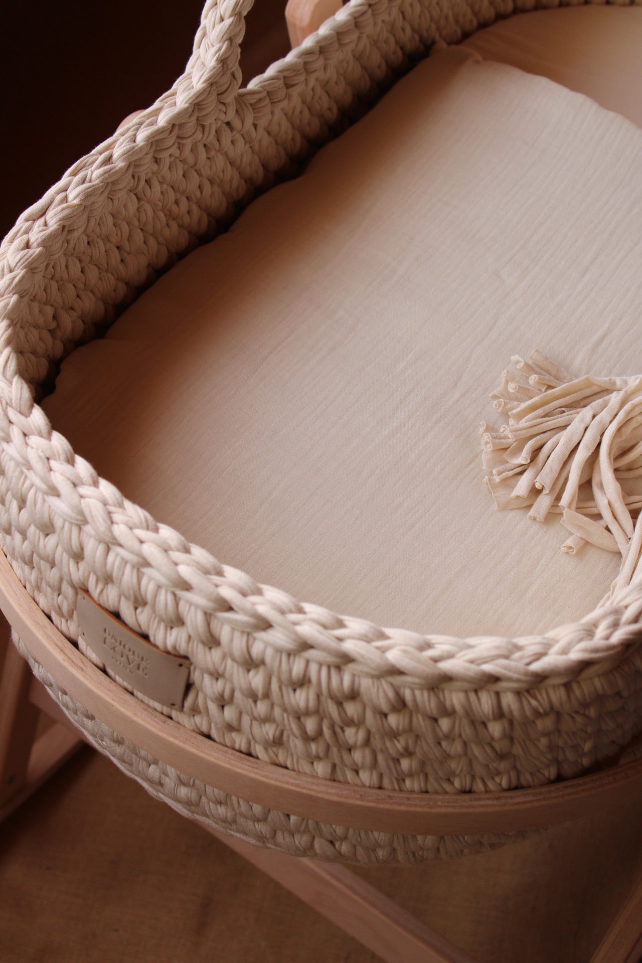 Gaze brute pour berceau/coucou