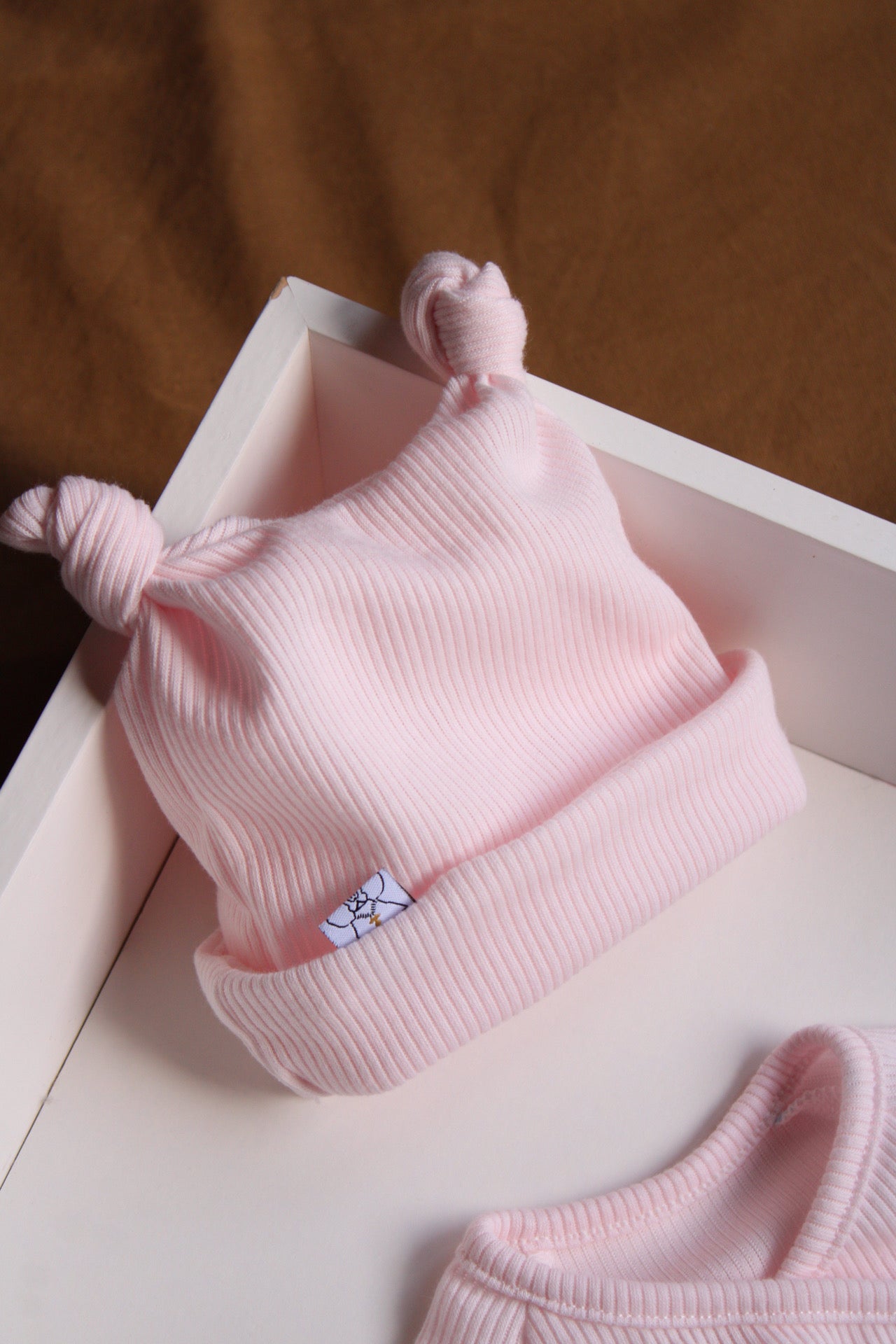 Pack de vêtements côtelés roses pour la première fois