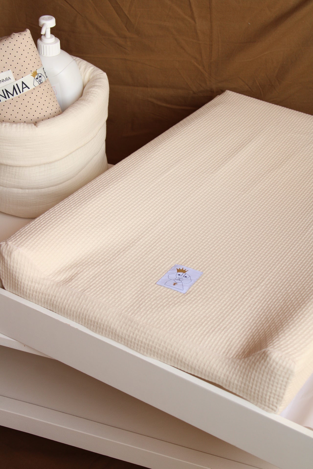Housse de matelas à langer Arpi Crudo
