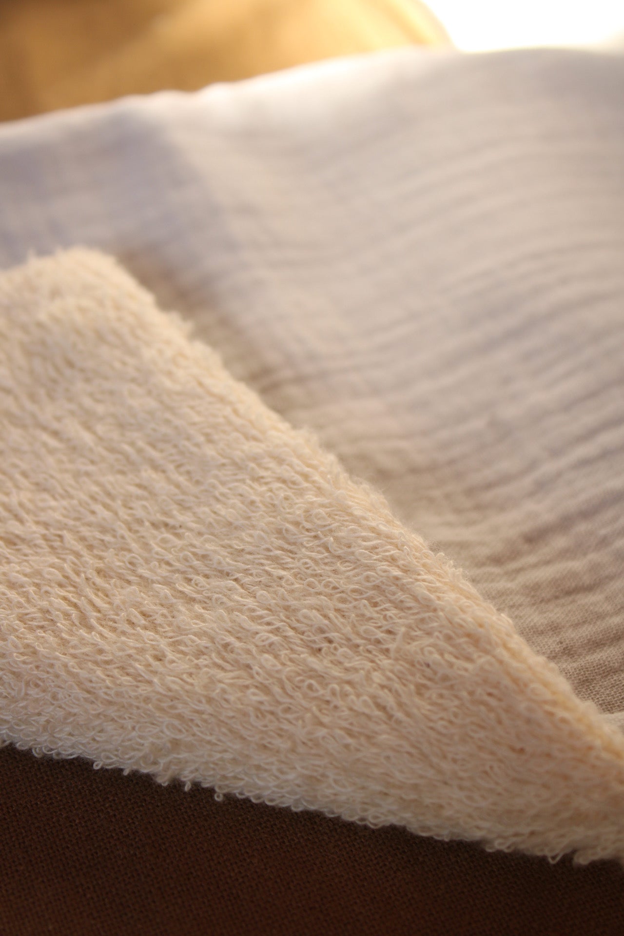 Protector Toalla Gasa Gris Humo