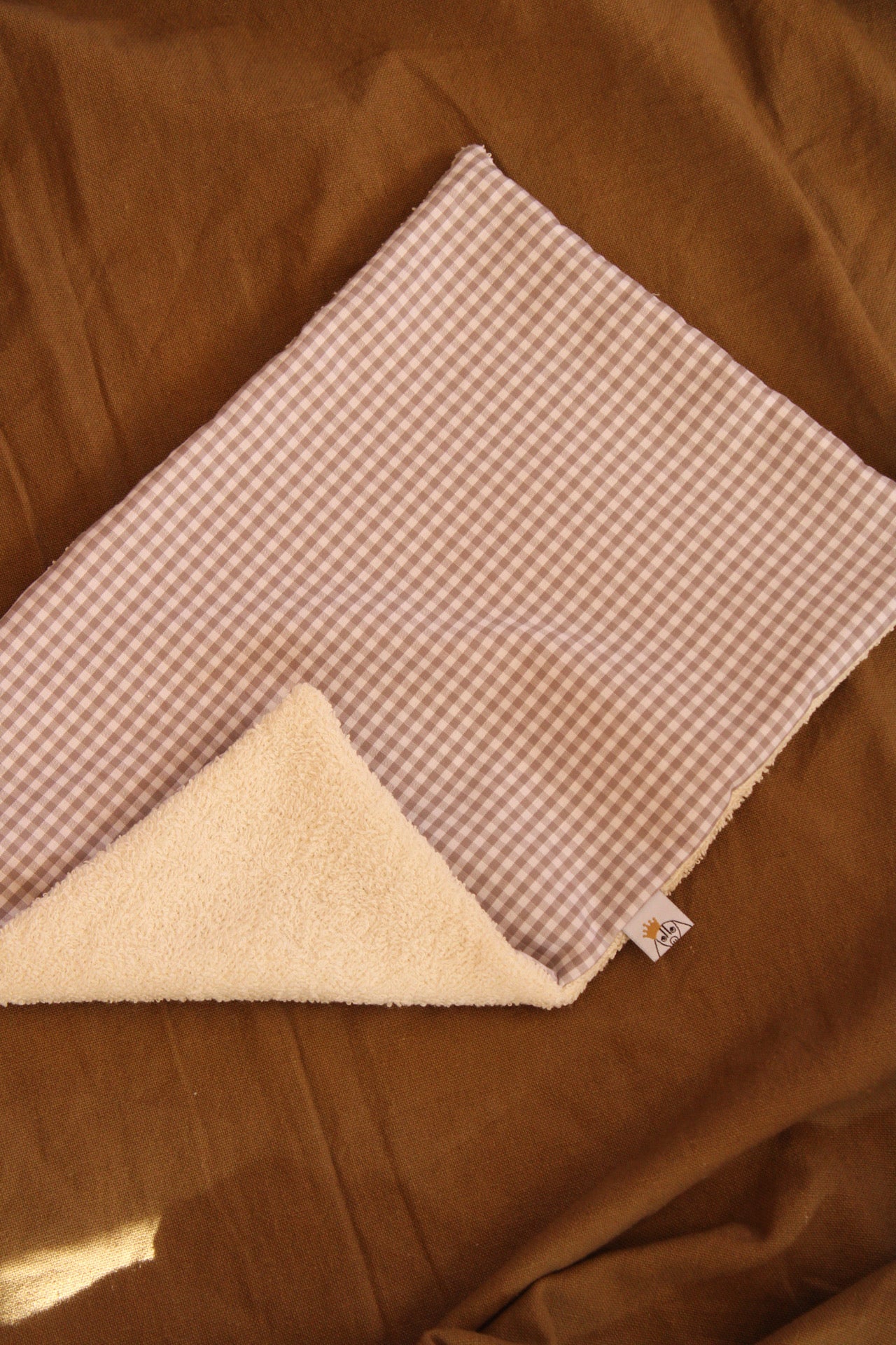 Protector de Toalla Vichy Gris