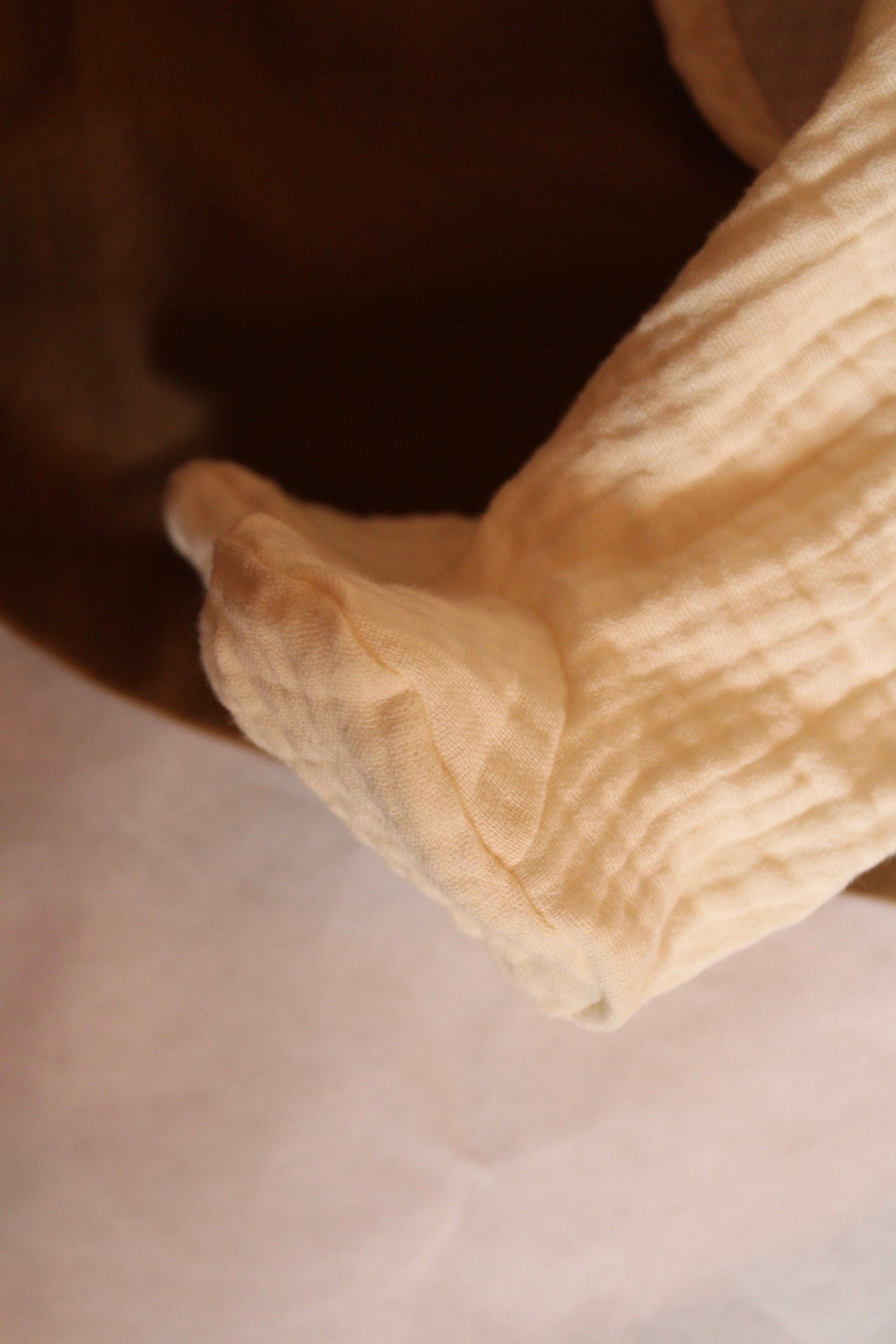 Mon ensemble body en mousseline + leggings en mousseline brute