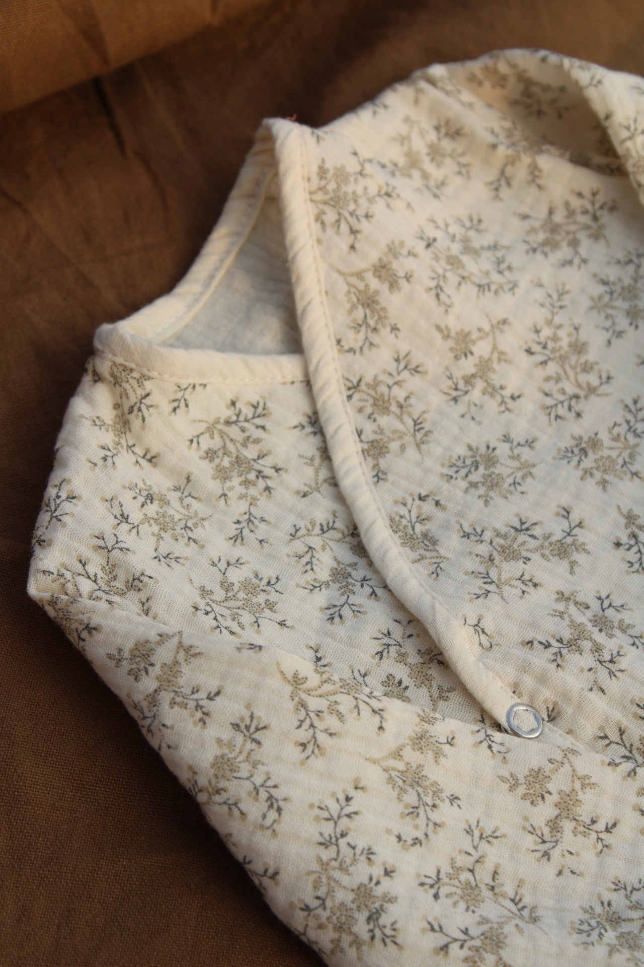 Chemisier portefeuille en mousseline Mia