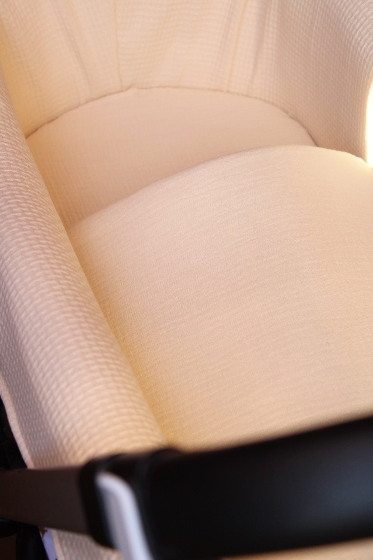 Vestidura Cochecito Arpi Crudo + Gasa Cruda reversible