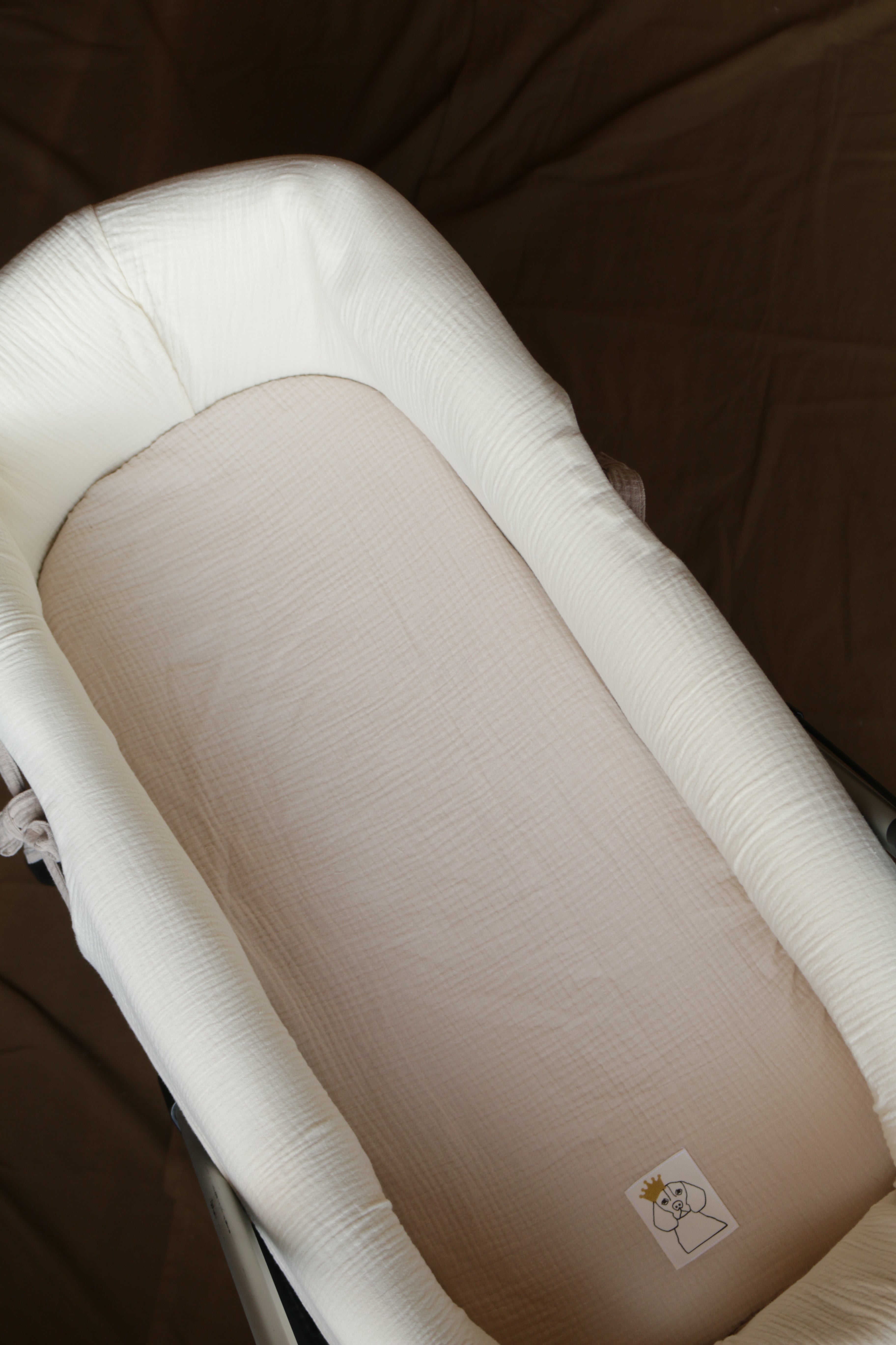 Drap-housse en gaze de sable