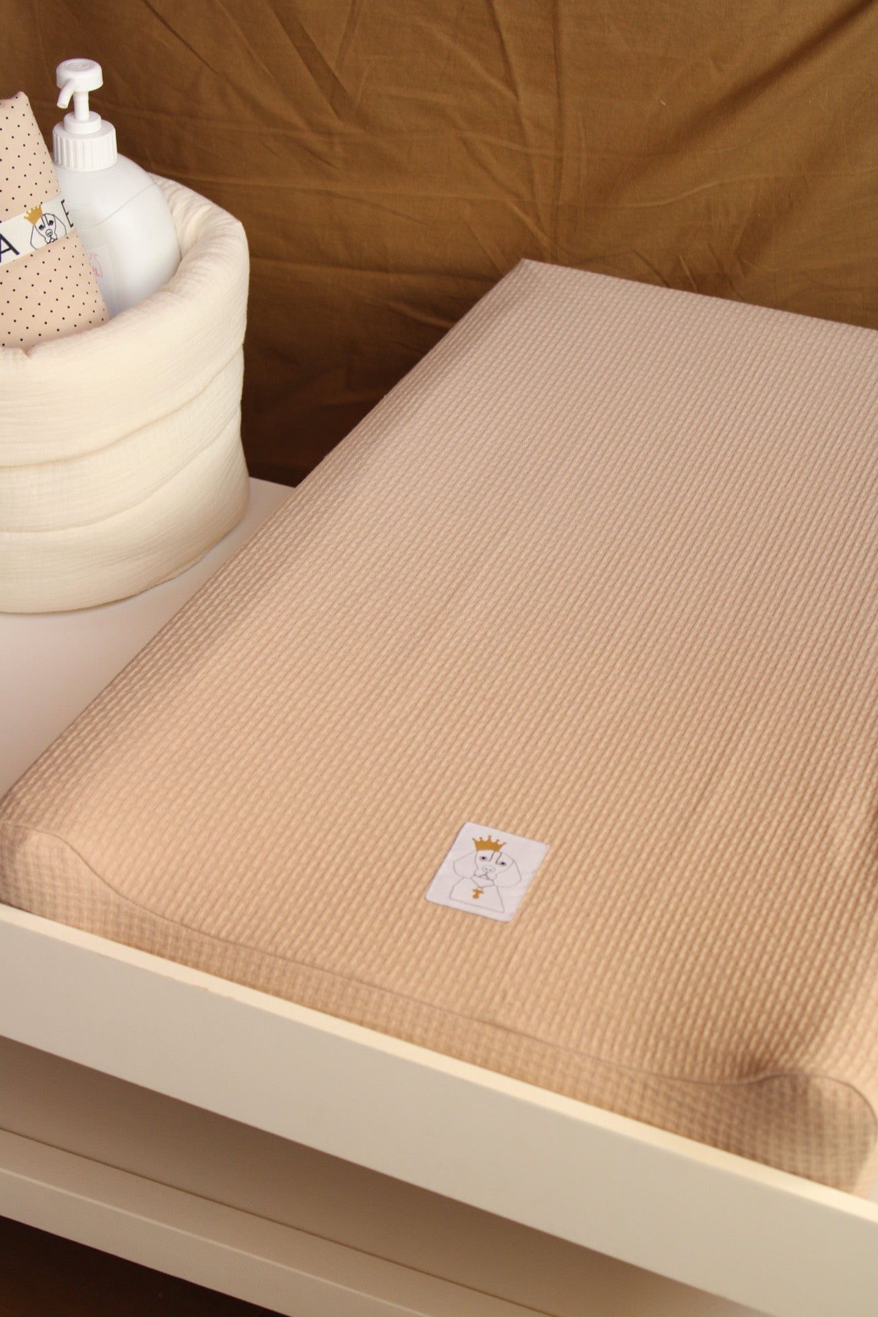 Housse de matelas à langer Arpi Stone