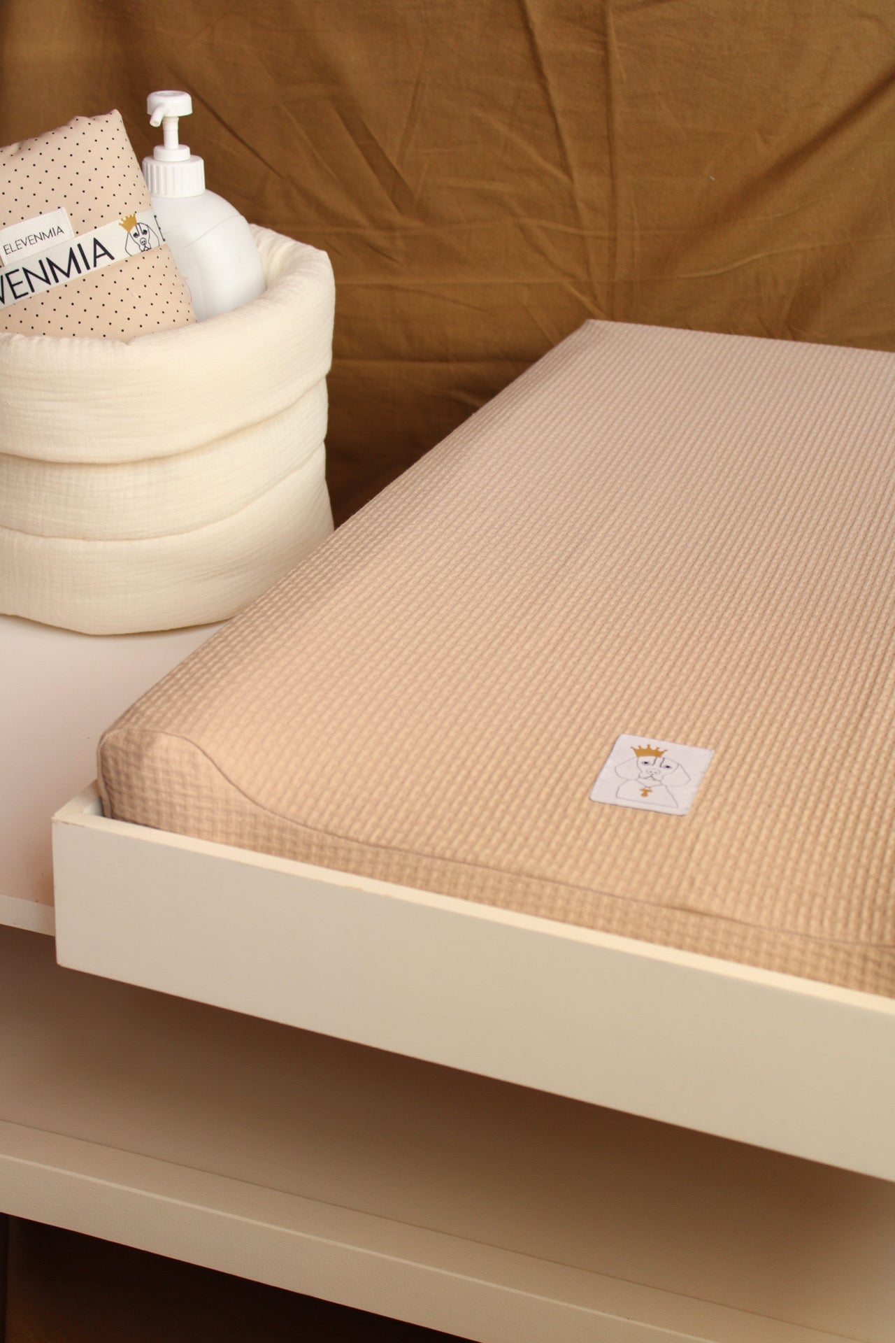 Housse de matelas à langer Arpi Stone