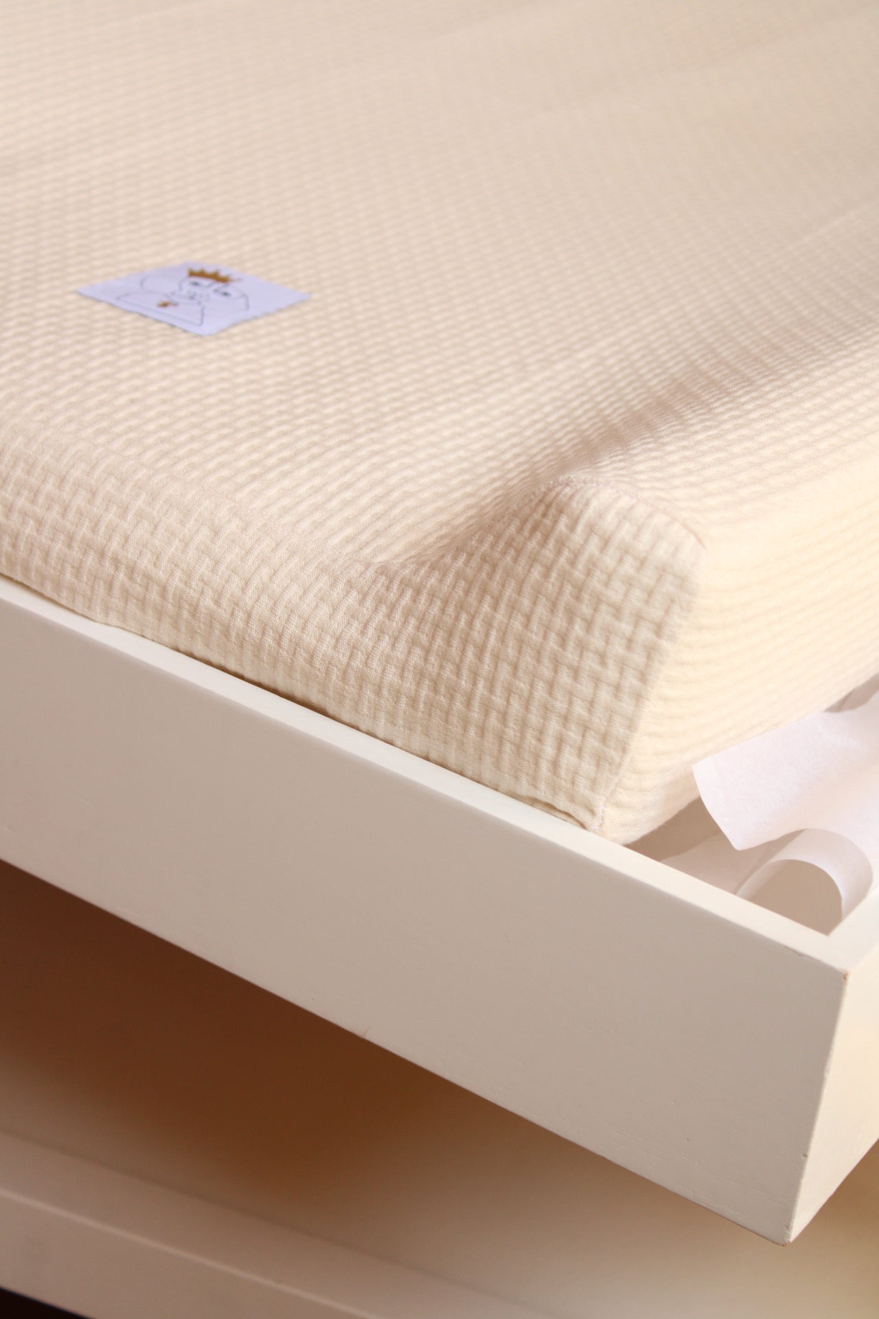 Housse de matelas à langer Arpi Crudo