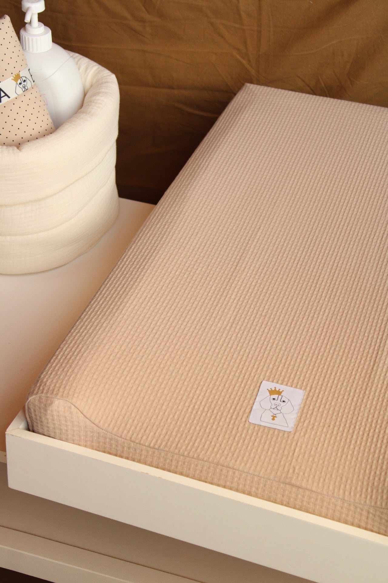 Housse de matelas à langer Arpi Stone