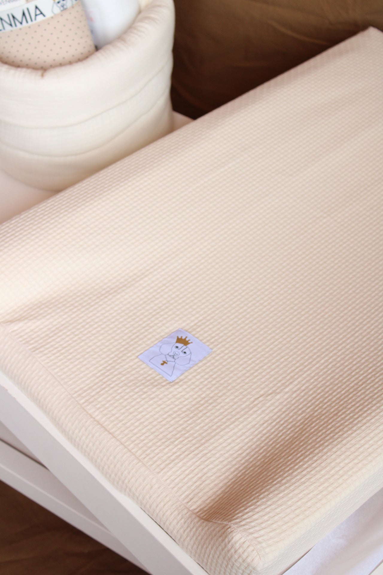 Housse de matelas à langer Arpi Crudo