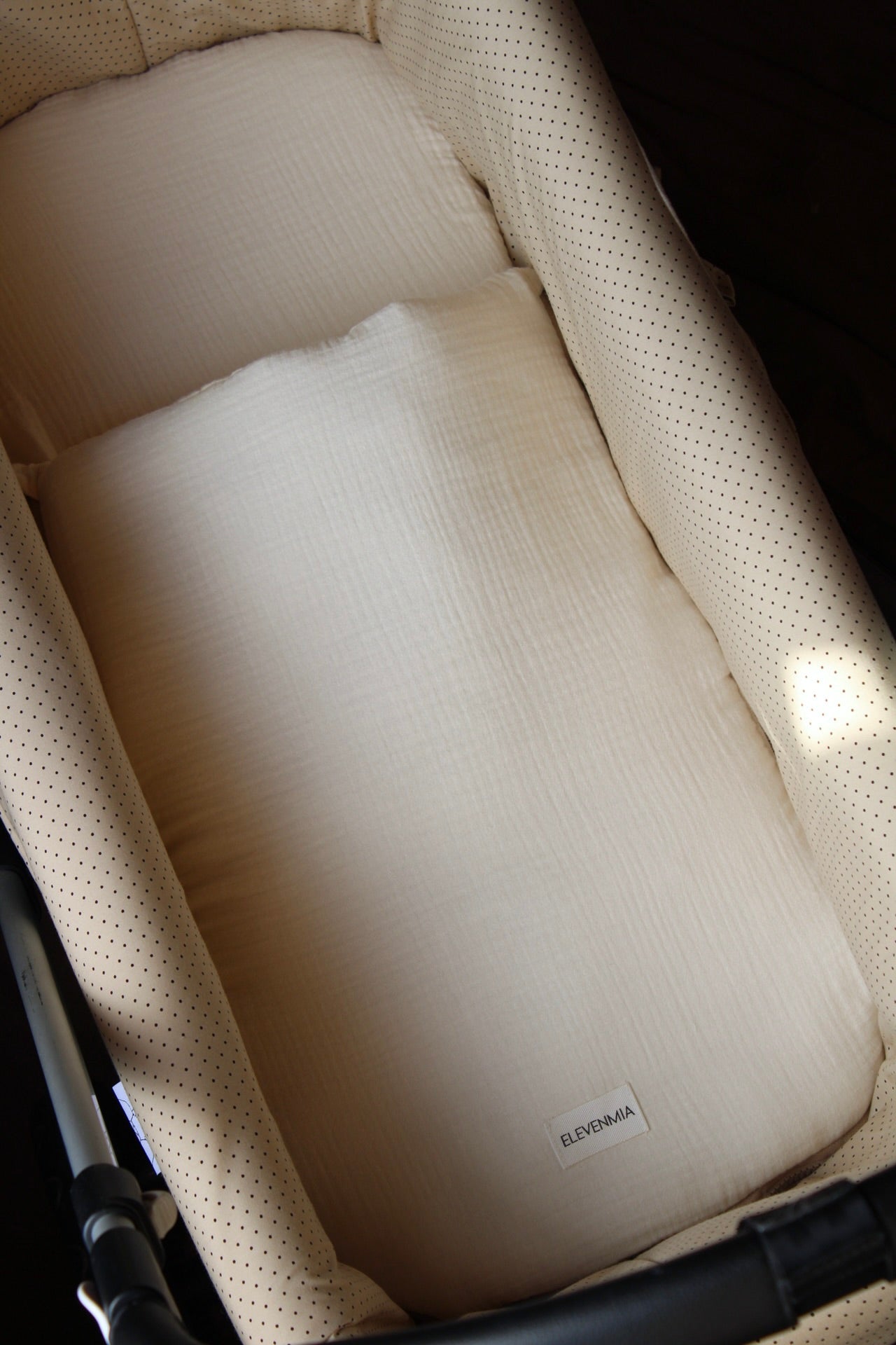 Vestidura Cochecito Dotty + Gasa Cruda