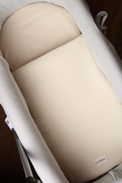 Carrycot Mattress Pad Sack Beige Arpi