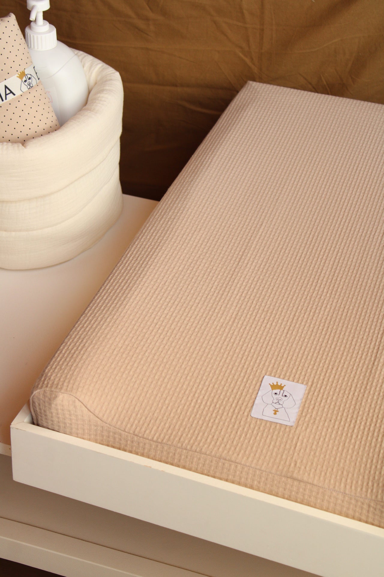 Housse de matelas à langer Arpi Stone