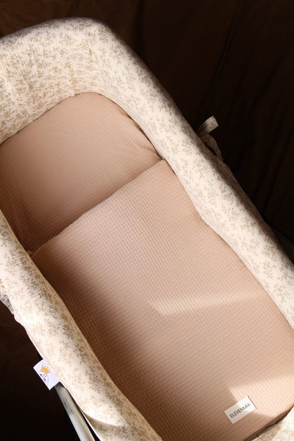 Carrycot Mattress Pad Sack Stone Brown Arpi