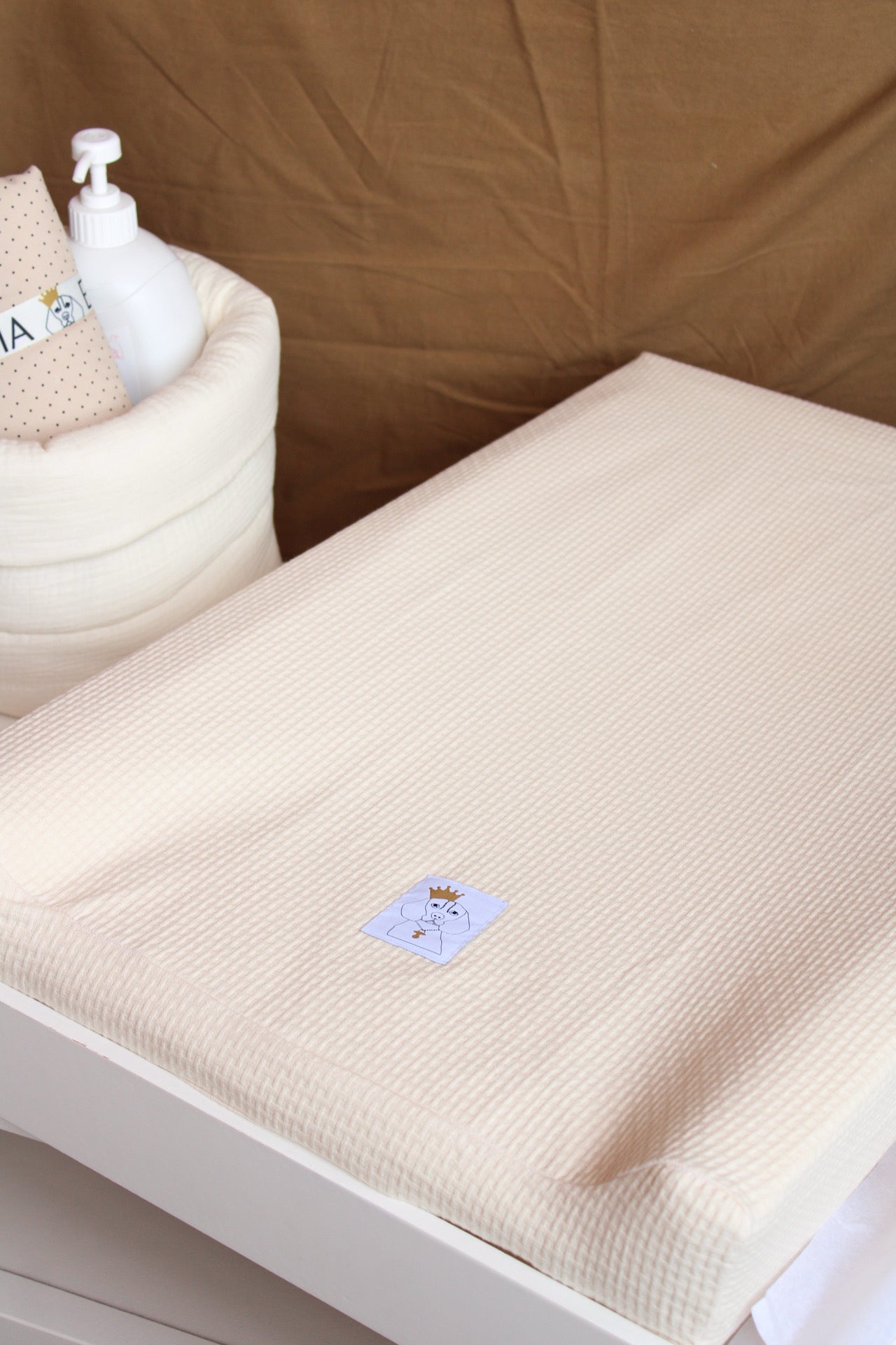 Housse de matelas à langer Arpi Crudo