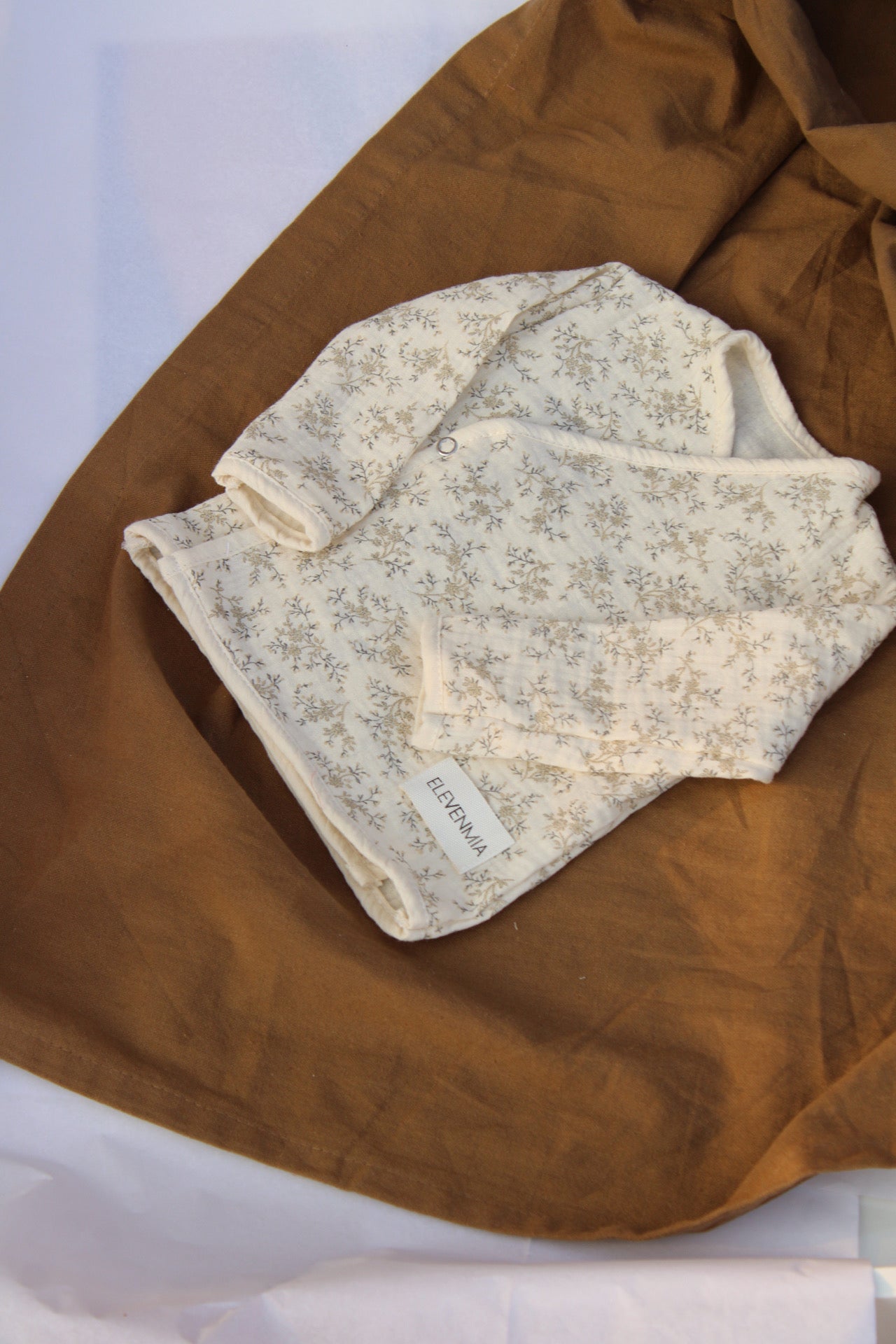 Chemisier portefeuille en mousseline Mia