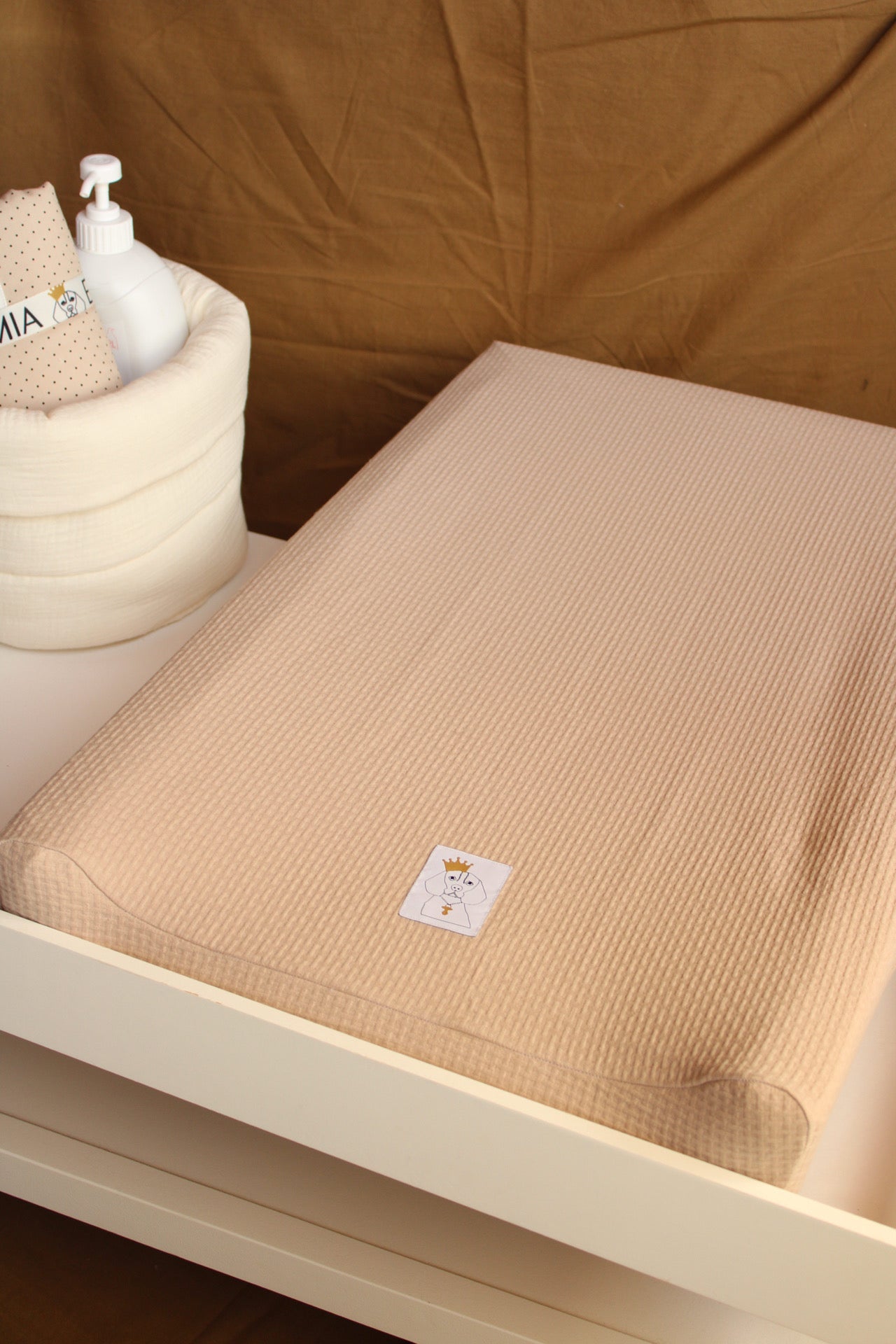 Housse de matelas à langer Arpi Stone