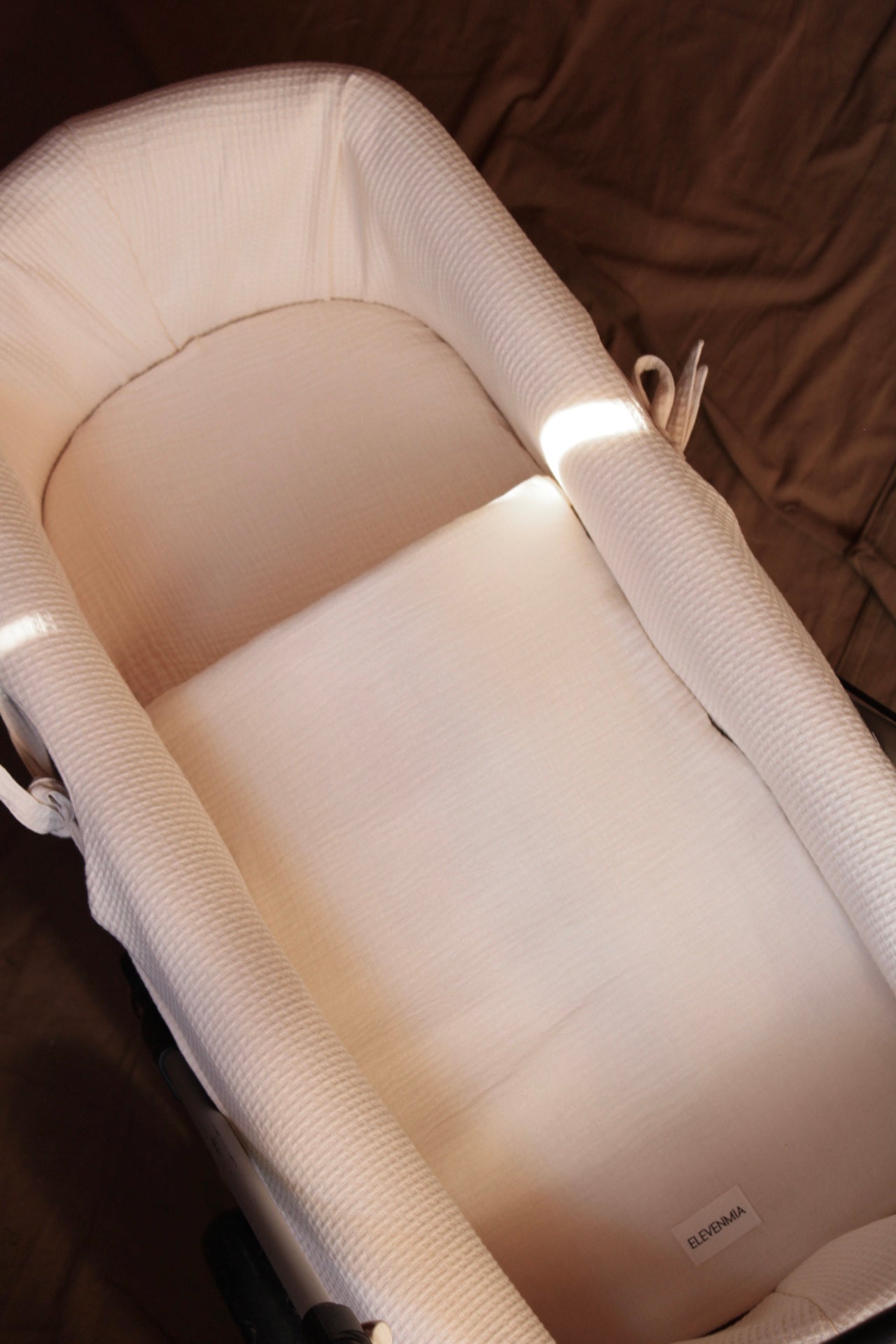 Vestidura Cochecito Arpi Crudo + Gasa Cruda reversible