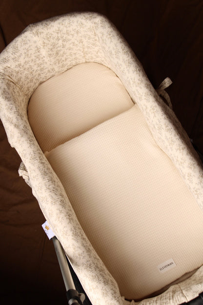 Carrycot Mattress Pad Sack Beige Arpi